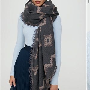 COPY - Wilfred Diamond Mosaic Blanket Scarf